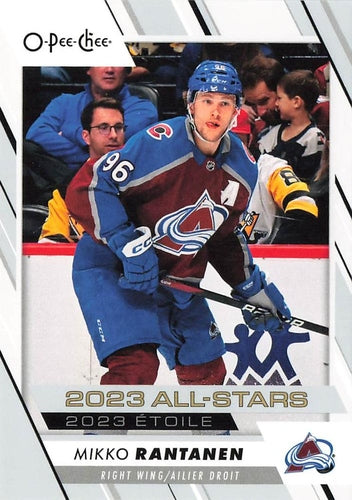 #527 Mikko Rantanen - Colorado Avalanche - 2023-24 O-Pee-Chee Hockey