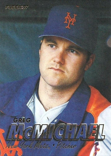 #527 Greg McMichael - New York Mets - 1997 Fleer Baseball