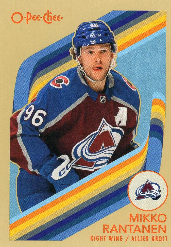 #527 Mikko Rantanen - Colorado Avalanche - 2023-24 O-Pee-Chee - Retro Hockey