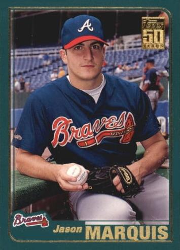 #528 Jason Marquis - Atlanta Braves - 2001 Topps Baseball