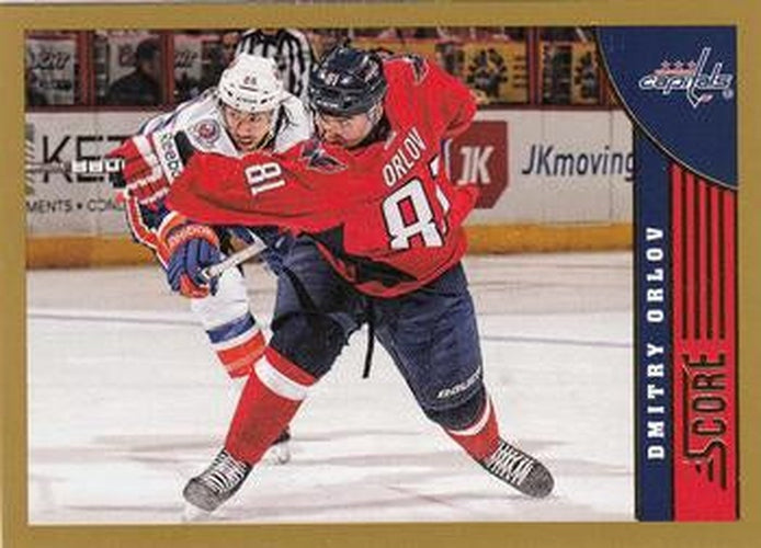 #528 Dmitry Orlov - Washington Capitals - 2013-14 Score - Gold Hockey