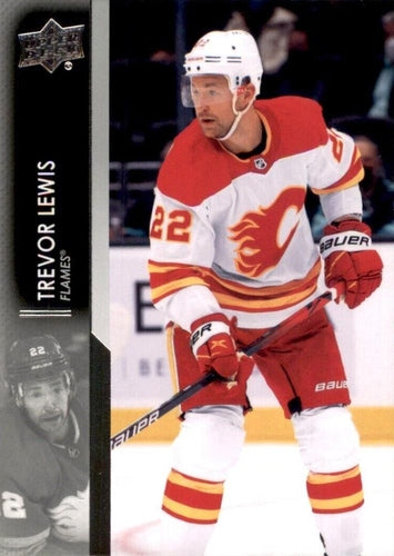 #528 Trevor Lewis - Calgary Flames - 2021-22 Upper Deck Hockey