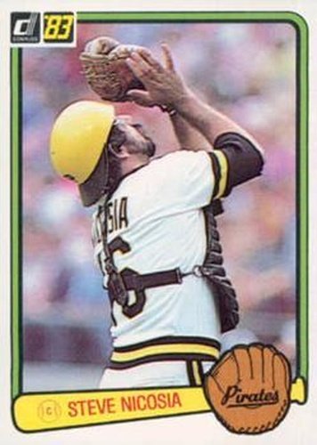 #528 Steve Nicosia - Pittsburgh Pirates - 1983 Donruss Baseball