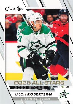 #528 Jason Robertson - Dallas Stars - 2023-24 O-Pee-Chee Hockey