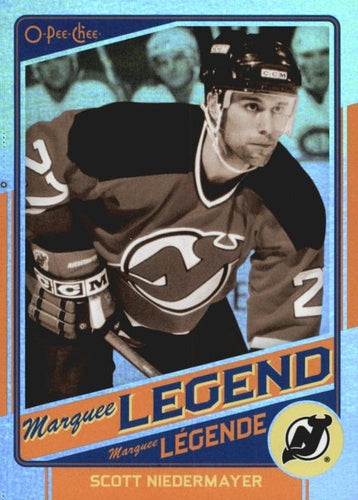 #528 Scott Niedermayer - New Jersey Devils - 2012-13 O-Pee-Chee - Rainbow Hockey