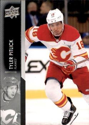 #529 Tyler Pitlick - Calgary Flames - 2021-22 Upper Deck Hockey