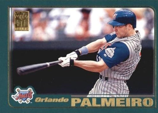 #529 Orlando Palmeiro - Anaheim Angels - 2001 Topps Baseball