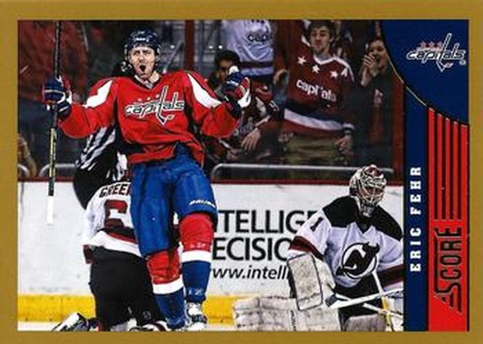 #529 Eric Fehr - Washington Capitals - 2013-14 Score - Gold Hockey
