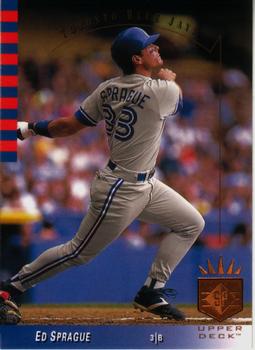 #52 Ed Sprague - Toronto Blue Jays - 1993 SP Baseball