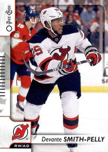 #52 Devante Smith-Pelly - New Jersey Devils - 2017-18 O-Pee-Chee Hockey