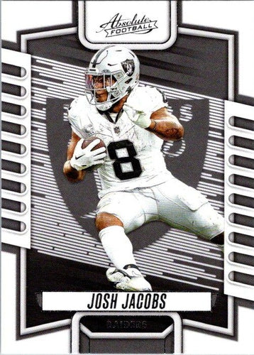 #52 Josh Jacobs - Las Vegas Raiders - 2023 Panini Absolute Football