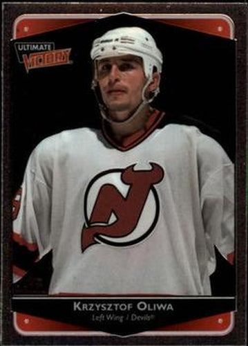 #52 Krzysztof Oliwa - New Jersey Devils - 1999-00 Upper Deck Ultimate Victory Hockey