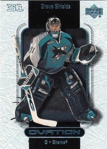 #52 Steve Shields - San Jose Sharks - 1999-00 Upper Deck Ovation Hockey