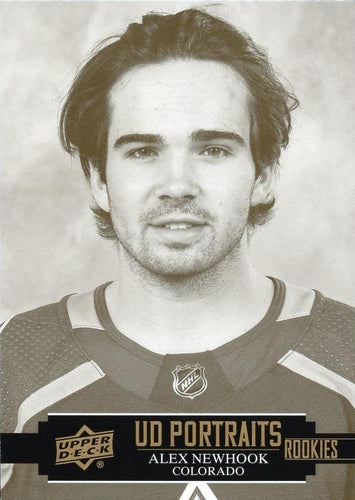 #P-52 Alex Newhook - Colorado Avalanche - 2021-22 Upper Deck - UD Portraits Hockey