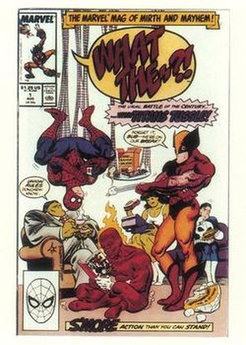 #52 What the ?! - 1991 Comic Images Marvel Comics First Covers II