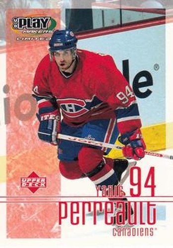 #52 Yanic Perreault - Montreal Canadiens - 2001-02 Upper Deck Playmakers Hockey