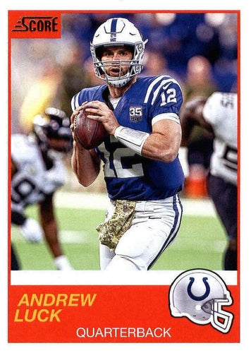 #52 Andrew Luck - Indianapolis Colts - 2019 Score Football