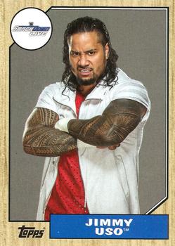 #52 Jimmy Uso - 2017 Topps WWE Heritage Wrestling