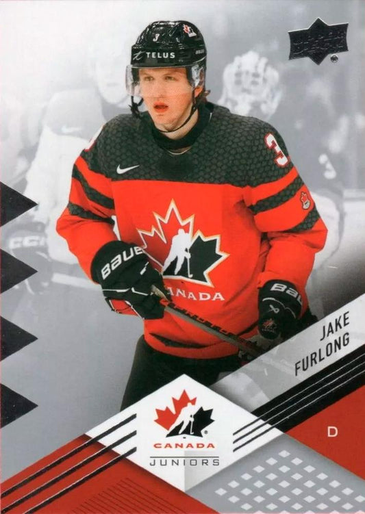 #52 Jake Furlong - Canada - 2024 Upper Deck Team Canada Juniors Hockey