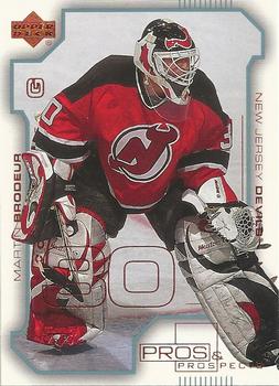 #52 Martin Brodeur - New Jersey Devils - 2000-01 Upper Deck Pros & Prospects Hockey