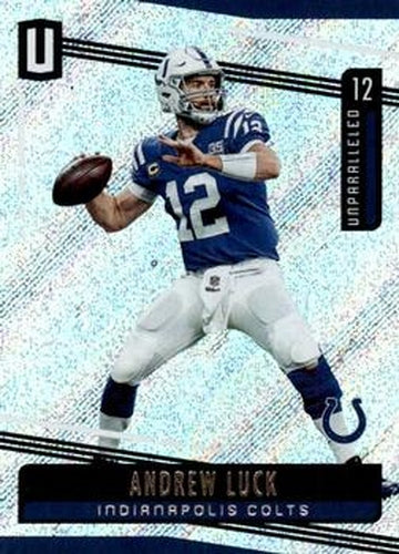 #52 Andrew Luck - Indianapolis Colts - 2019 Panini Unparalleled Football