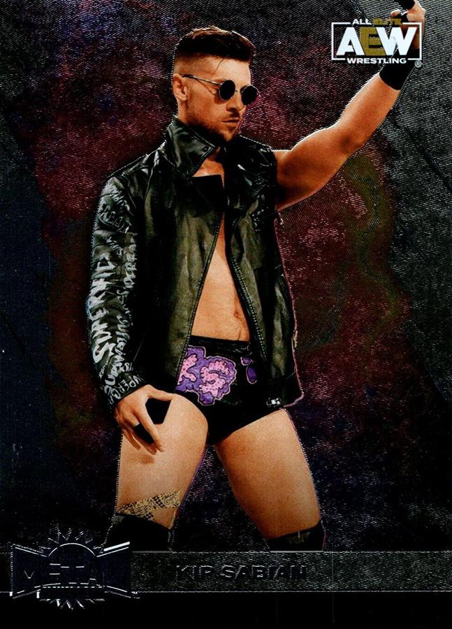 #52 Kip Sabian - 2022 SkyBox Metal Universe AEW Wrestling
