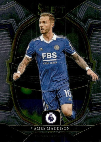 #52 James Maddison - Leicester City - 2022-23 Panini Select Premier League Soccer