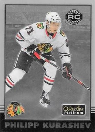#R-52 Philipp Kurashev - Chicago Blackhawks - 2020-21 O-Pee-Chee Platinum - Retro Hockey