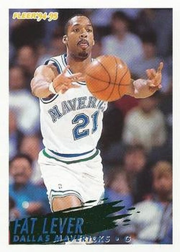 #52 Fat Lever - Dallas Mavericks - 1994-95 Fleer Basketball