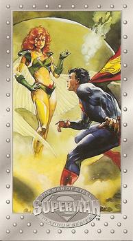 #52 The Lady Maxima! - 1994 SkyBox Superman Man of Steel Platinum Series