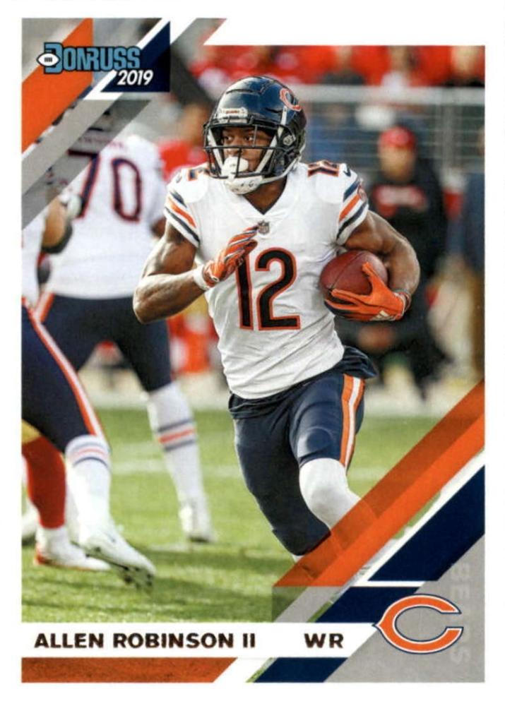 #52 Allen Robinson II - Chicago Bears - 2019 Donruss Football