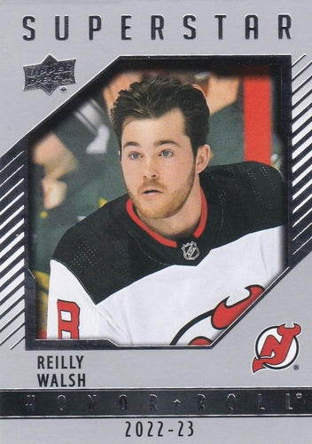 #HR52 Reilly Walsh - New Jersey Devils - 2022-23 Upper Deck - Honor Roll Hockey