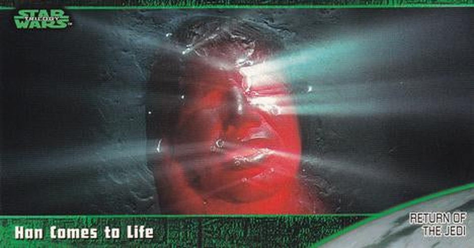 #52 Han Comes to Life - 1997 Topps Widevision Star Wars Trilogy