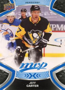 #52 Jeff Carter - Pittsburgh Penguins - 2021-22 Upper Deck MVP - Blue Hockey