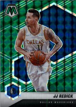 #52 JJ Redick - Dallas Mavericks - 2020-21 Panini Mosaic - Mosaic Green Basketball