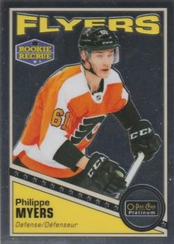 #R-52 Philippe Myers - Philadelphia Flyers - 2019-20 O-Pee-Chee Platinum - Retro Hockey