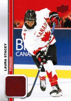 #52 Laura Stacey - Canada - 2023 Upper Deck Team Canada Juniors - Red Foil Hockey