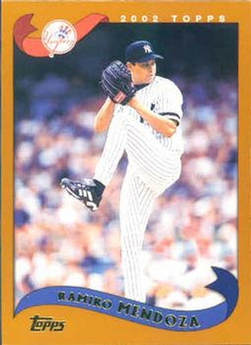 #52 Ramiro Mendoza - New York Yankees - 2002 Topps Baseball