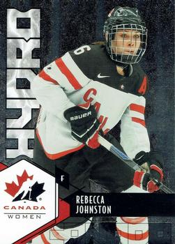 #H-52 Rebecca Johnston - Canada - 2015 Upper Deck Team Canada Juniors - Hydro Hockey