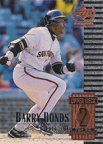 #52 Barry Bonds - San Francisco Giants - 1999 Upper Deck Century Legends Baseball