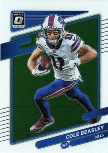 #52 Cole Beasley - Buffalo Bills - 2021 Donruss Optic Football