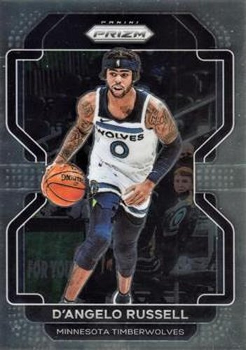 #52 D'Angelo Russell - Minnesota Timberwolves - 2021-22 Panini Prizm Basketball