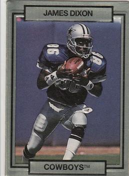 #52 James Dixon - Dallas Cowboys - 1990 Action Packed Football