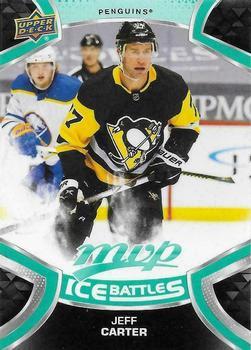 #52 Jeff Carter - Pittsburgh Penguins - 2021-22 Upper Deck MVP - Ice Battles Hockey