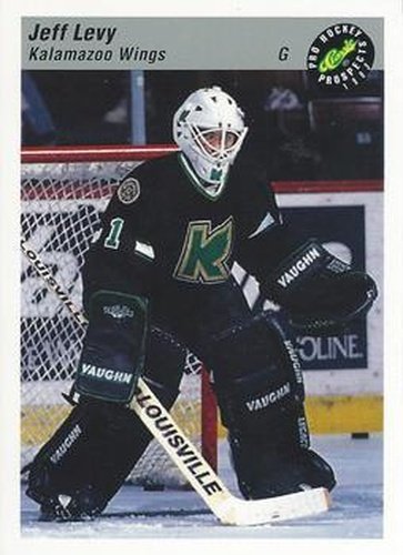 #52 Jeff Levy - Kalamazoo Wings - 1993 Classic Pro Prospects Hockey