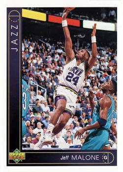 #52 Jeff Malone - Utah Jazz - 1993-94 Upper Deck Basketball