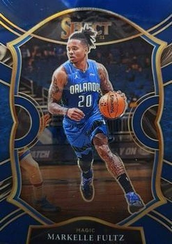 #52 Markelle Fultz - Orlando Magic - 2020-21 Panini Select - Blue Basketball