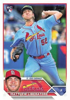 #52 Matthew Liberatore - St. Louis Cardinals - 2023 Topps Baseball