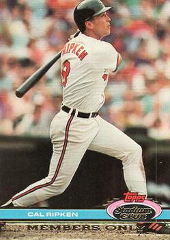 #NNO Cal Ripken - Baltimore Orioles - 1991 Stadium Club Members Only
