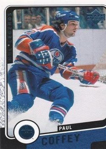 #52 Paul Coffey - Edmonton Oilers - 2000-01 Upper Deck Legends Hockey